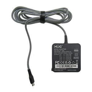 Cargador de corriente XUE® Type-C 20V-3.25A/15V-3A/9V-3A/5V-3A 65W 1.5M USB-C Wall | Negro