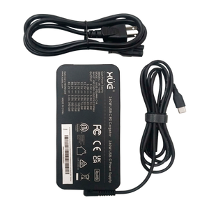 Cargador de corriente XUE® Type-C GaN 20V 240W / USB-C (Desktop) | Negro
