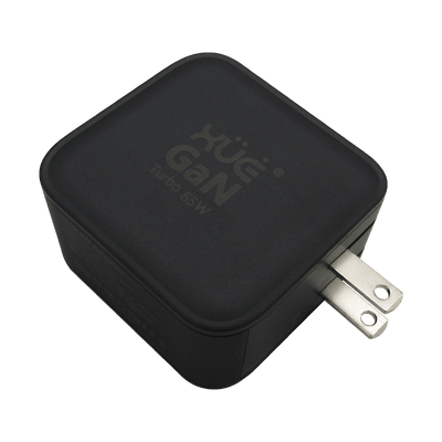 Cargador de corriente XUE® Type-C GaN 20V-3.25A 15V/12V/9V/5V–3A 65W  USB-C Wall | Negro