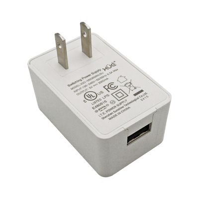 Cargador de corriente XUE® USB-A 5V-3A 15W Wall | Blanco