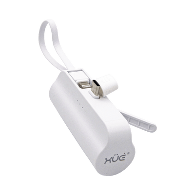 Batería para SMARTPHONE USB-C / CBL LIGHTNING 4.000MAH OUTPUT 5V-2.1A 10W (BLANCO)