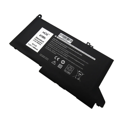 Batería para portátil Dell Latitude E7280 E7480 11.4V 3600mAh 41Wh 3 Celdas (Corta) XUE® | DJ1J0