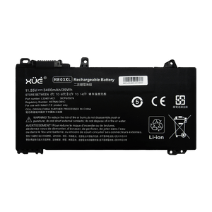 Batería para portátil HP 440-G6 430-G6 450-G6 11.55V-3400mAh 39Wh 3 Cel XUE® | RE03XL