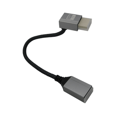 Extensor HDMI 4K/60HZ 90° 15CM, color Negro, marca XUE®