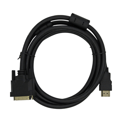 Cable DVI-D 24+1 a HDMI 1.8M XUE® 4K 60Hz 3840×2160 | Negro