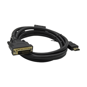 Cable DVI-D 24+1 a HDMI 1.8M XUE® 4K 60Hz 3840×2160 | Negro