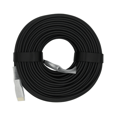 Cable HDMI Fibra Óptica 50M XUE® 4K 2160p V2.0 18Gbps ARC | Negro