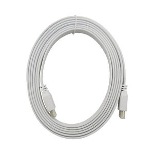 Cable HDMI Plano 3M XUE® 4K 2160p V2.0 18Gbps 19+1 | Blanco