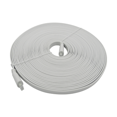 Cable HDMI Plano 15M XUE® 4K 2160p V2.0 18Gbps 19+1 | Blanco