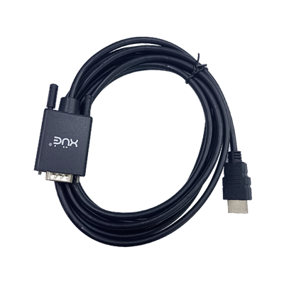 Cable HDMI a VGA 3M XUE® 1080p Full HD | Negro