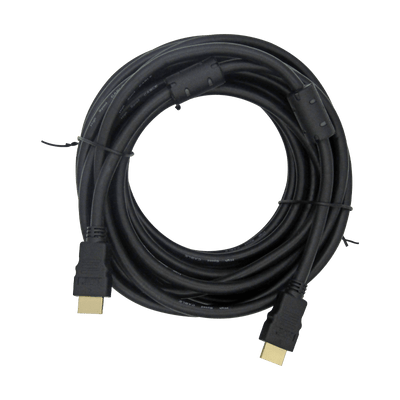 Cable HDMI v2.0 2160p 10M Macho a HDMI Macho Negro 4K 3D 19+1 26AWG OD 7.3MM CON FILTROS XUE® - PCS FOR ALL SAS