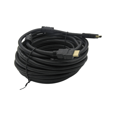 Cable HDMI v2.0 2160p 10M Macho a HDMI Macho Negro 4K 3D 19+1 26AWG OD 7.3MM CON FILTROS XUE® - PCS FOR ALL SAS