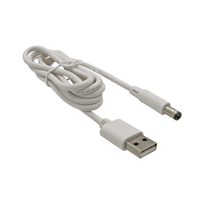 Cable USB-A a 5.5×2.5×10mm 1.2M XUE® | Blanco