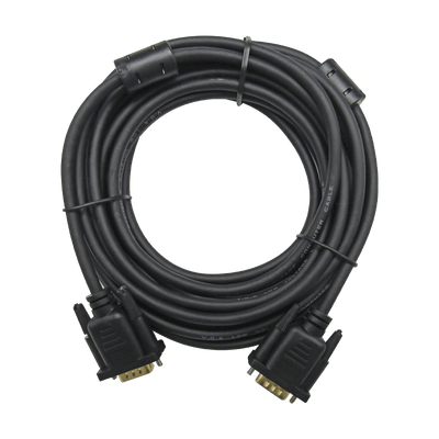 Cable VGA 5M HDB15 Macho a HDB15 Macho 15-Pines (3+4) 30AWG CU OD:6.0mm c/filtros XUE® - PCS FOR ALL SAS