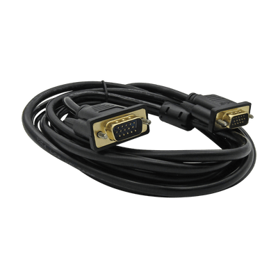 Cable VGA 3M HDB15 Macho a HDB15 Macho 15-Pines (3+4) 30AWG CU OD:6.0mm c/filtros XUE® - PCS FOR ALL SAS