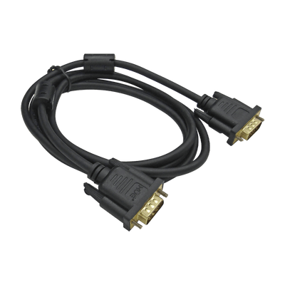 Cable VGA 1.8M HDB15 Macho a HDB15 Macho 15-Pines (3+4) 30AWG CU OD:6.0mm c/filtros XUE® - PCS FOR ALL SAS