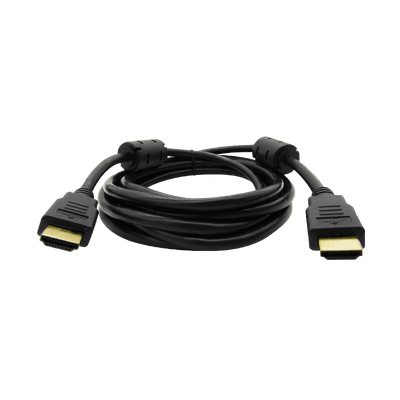 Cable HDMI 4K 2160P V2.0 1.8M MACHO A HDMI MACHO NEGRO 19+1 28AWG OD 7.3MM CON FILTROS XUE® - PCS FOR ALL SAS