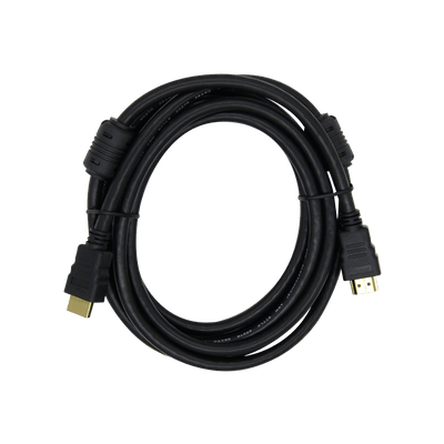 Cable HDMI 4K 2160P V2.0 1.8M MACHO A HDMI MACHO NEGRO 19+1 28AWG OD 7.3MM CON FILTROS XUE® - PCS FOR ALL SAS