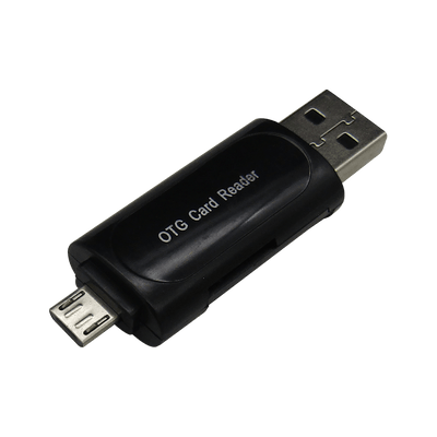 Convertidor Micro USB OTG a USB 2.0 Adapter SD Card Reader, Marca XUE®
