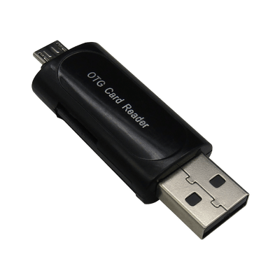 Convertidor Micro USB OTG a USB 2.0 Adapter SD Card Reader, Marca XUE®