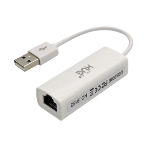 Convertidor USB 2.0 a LAN RJ45 10/100 Mbps XUE® | CH9152 Blanco