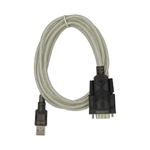 Convertidor USB a RS232 FTDI 1.8m XUE® | FT232RL Negro Blanco