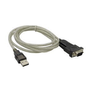 Convertidor USB a RS232 FTDI 1.8m XUE® | FT232RL Negro Blanco