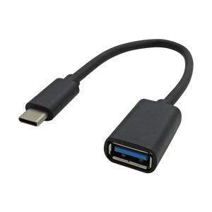 Convertidor OTG USB-C a USB 3.0 Hembra, Negro, marca XUE® - PCS FOR ALL SAS