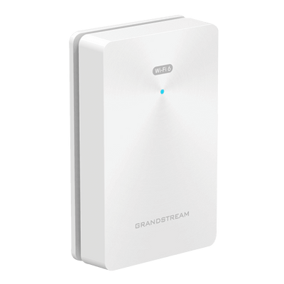 Punto de acceso AP In-Wall Grandstream GWN7661 Wi-Fi 6 Dual-Band 1.77 Gbps - 3 Puertos Gigabit PoE | Blanco