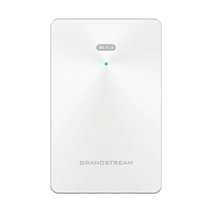 Punto de acceso AP In-Wall Grandstream GWN7661 Wi-Fi 6 Dual-Band 1.77 Gbps - 3 Puertos Gigabit PoE | Blanco