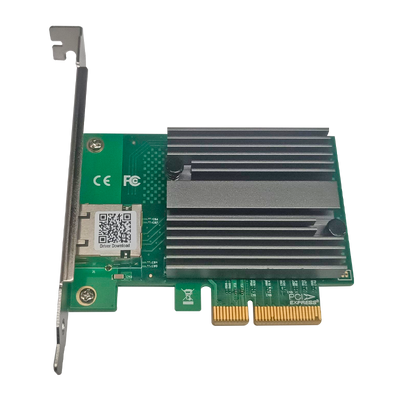 Tarjeta de Red PCIe X4 MULTI-SPEED 10G LAN RJ45 10GBPS MARVELL AQC113 LP