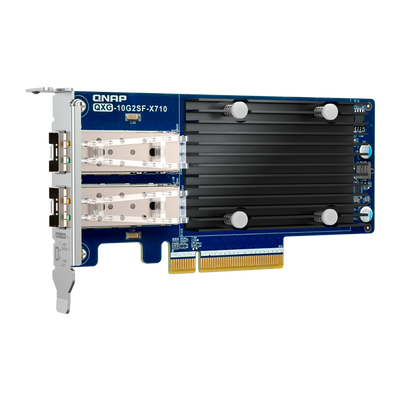 Tarjeta de Red PCIe 10/1GBE (SFP+) QNAP® – QXG-10G2SF-X710