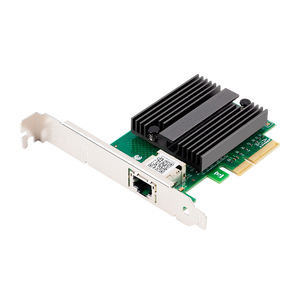 Tarjeta de Red PCIe X4 MULTI-SPEED 10G LAN RJ45 10GBPS MARVELL AQC113 LP