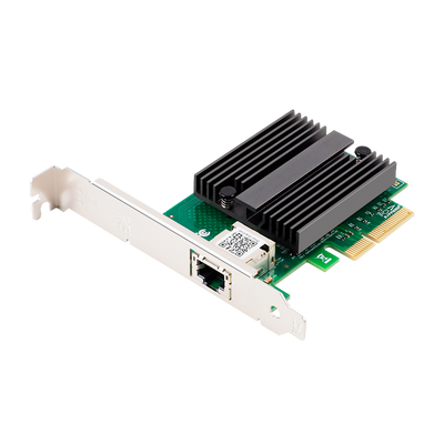 Tarjeta de Red PCIe X4 MULTI-SPEED 10G LAN RJ45 10GBPS MARVELL AQC113 LP