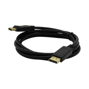 Cable DisplayPort a DisplayPort 1.8m V1.2 4K Full Copper XUE® | Negro AWG32