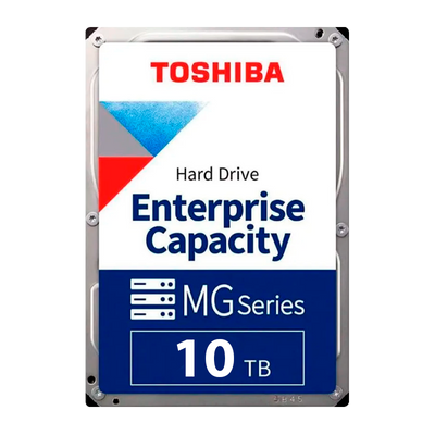 Disco Duro Enterprise SATA 3.5" 10TB 7200RPM 512MB TOSHIBA MG10 MG10ADA10TE-HDEB026GEA51F
