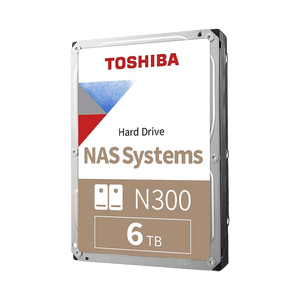 Disco Duro Toshiba N300 NAS 6TB 3.5" SATA III 7200 RPM | HDWG760XZSTA