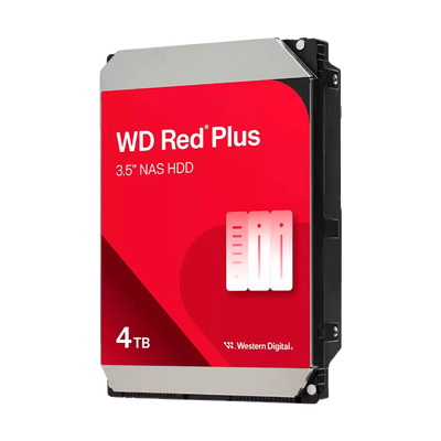 Disco Duro WD Red Plus NAS 4TB 3.5" SATA III 5400RPM | WD40EFPX