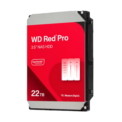 Disco Duro WD Red® Pro NAS 22TB 3.5" SATA III 7200RPM | WD221KFGX
