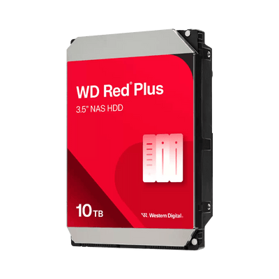 Disco Duro WD Red Plus NAS 10TB 3.5" SATA III 7200 RPM | WD101EFBX