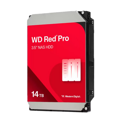 Disco Duro WD Red® Pro NAS 14TB 3.5" SATA III 7200RPM | WD142KFGX