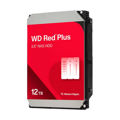 Disco Duro WD Red Plus NAS 12TB 3.5" SATA III 7200 RPM | WD120EFGX