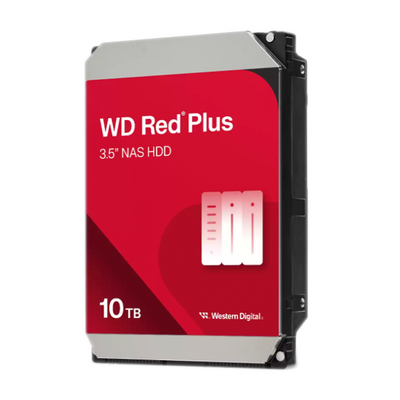 Disco Duro WD Red Plus NAS 10TB 3.5" SATA III 7200 RPM | WD100EFGX