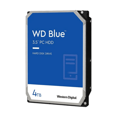 Disco duro para Desktop SATA 3.5 4TB 5400RPM 256MB PC WD Blue WD40EZAZ