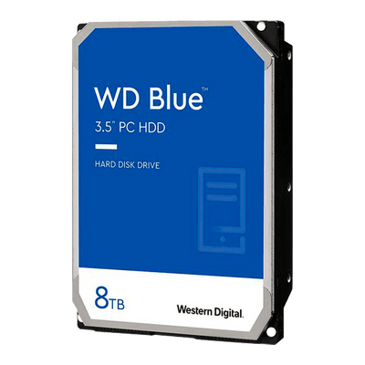 DISCO DURO SATA 3.5 8TB 5640RPM 256MB PC WD BLUE WD80EAAZ