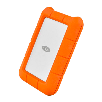 Disco duro externo USB-C 2.5 4TB EXT. LACIE RUGGED STFR4000800