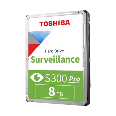 Disco Duro Toshiba S300 PRO Vigilancia 8TB 3.5" 7200RPM