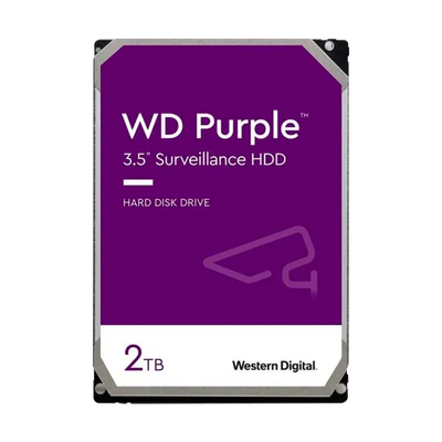 Disco Duro SURV. SATA 3.5 2TB 5400RPM 64MB WD PURPLE WD23PURZ