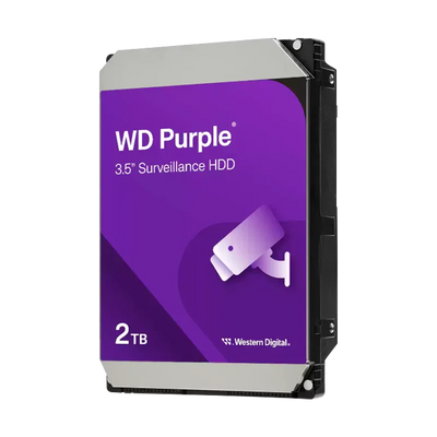 Disco Duro SURV. SATA 3.5 2TB 5400RPM 64MB WD PURPLE WD23PURZ