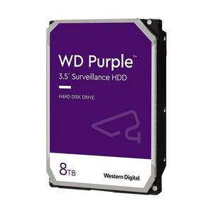 Disco Duro para Videovigilancia SATA 3.5 8TB 5640RPM 128MB WD PURPLE WD84PURZ